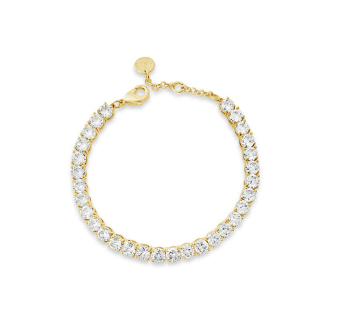Tennis bracelet gold