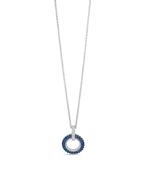 Midnight blue necklace