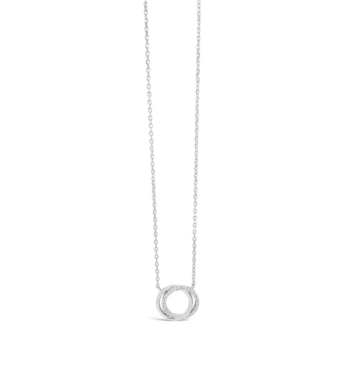 Interlocking circles necklace