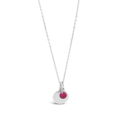 Birthstone pendant July